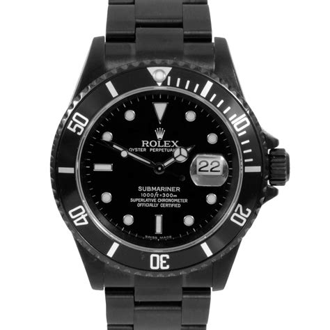 rolex czarny